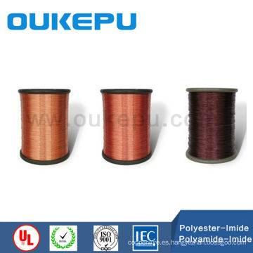 Yueqing fábrica proveedor alta calidad cable de motor imán cobre AWG SWG